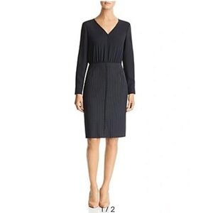 Hugo Boss pinstripe dress